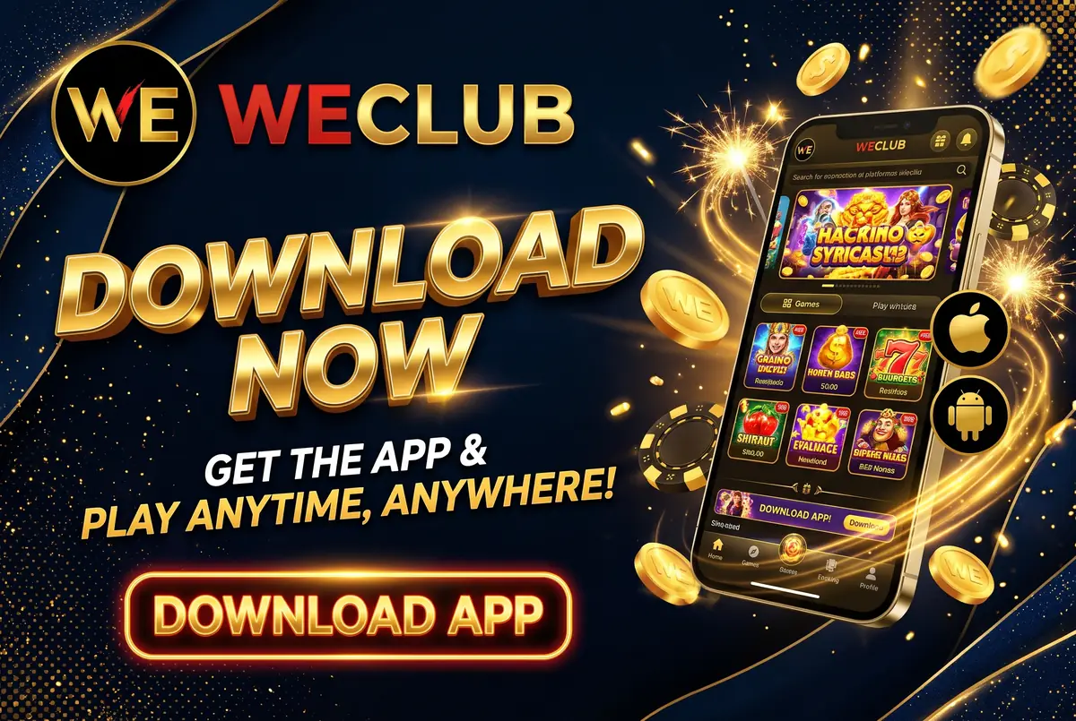 Download the WeClub app and play anytime, anywhere